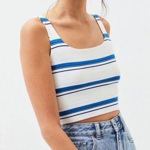 Kendall + Kylie PacSun Striped Tank Top